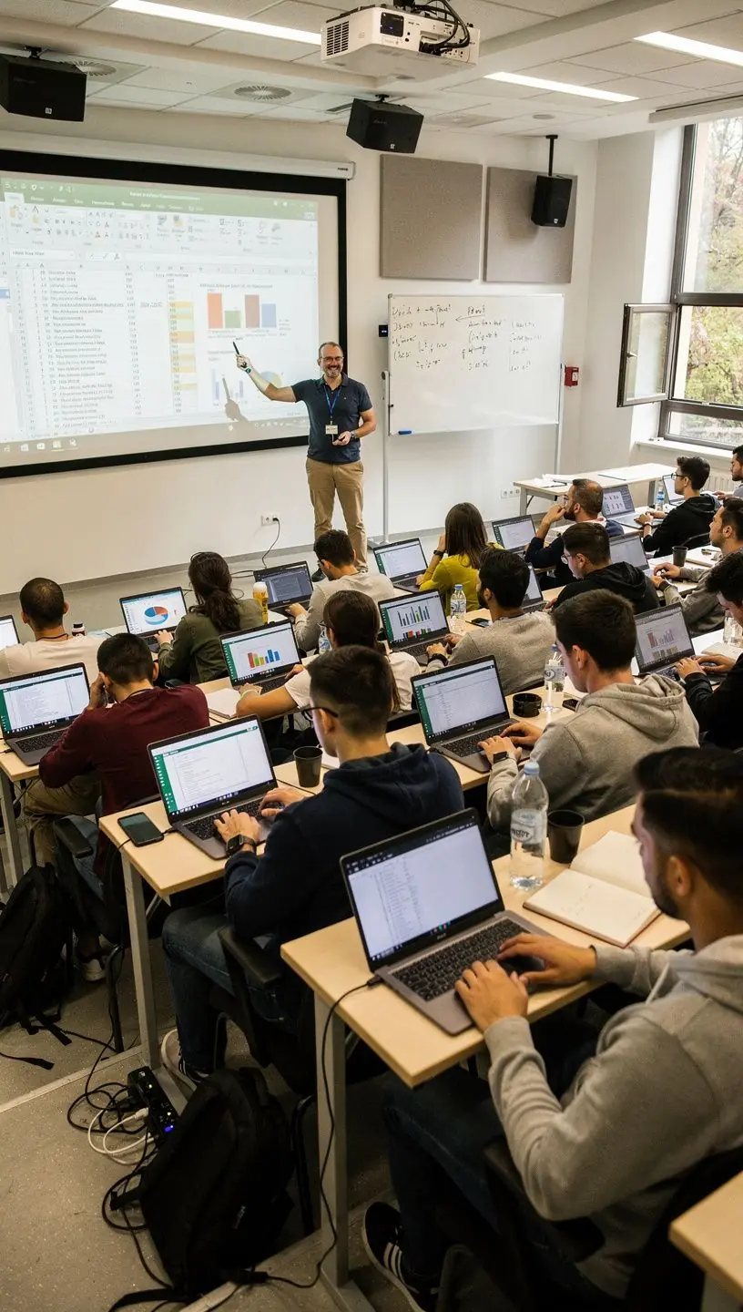 VBA programozás bemutatása, amely automatizálja a feladatokat Excel környezetben.