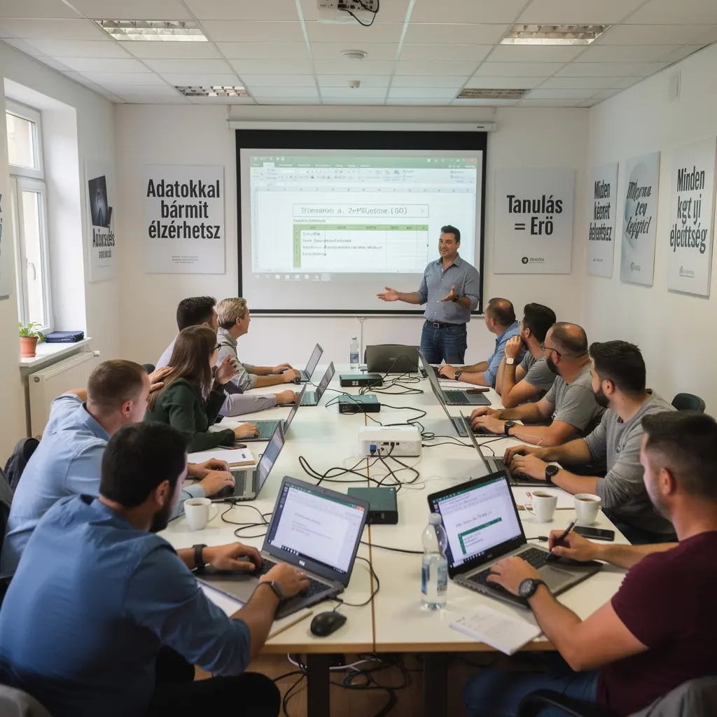 VBA programozás bemutatása, amely automatizálja a feladatokat Excel környezetben.